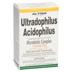 Altisa, Altisa® Ultradophilus Acidophilus + Inulin Advanced Formula, Altisa® Ultradophilus Acidophilus + Inulin Advanced Formula