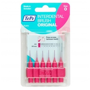 TePe, TePe Interdentalbürste Original Rosa 0.40mm, TePe Interdentalbürste Original Rosa 0.40mm