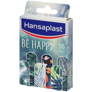 Beiersdorf AG, Beiersdorf AG Hansaplast Be Happy Pflasterstrips 19 x 72 mm, Hansaplast Pflaster Be Happy (16 Stk)