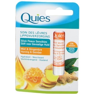Quies, Quies Lippenstift Gevoelige Huid Honing & Gember, Quies Lippenpflege Empfindliche Haut Honig & Ingwer