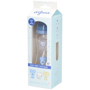 CERES PHARMA, difrax® EASY GRIP Anti-Kolik Flasche S mit Griff Natural