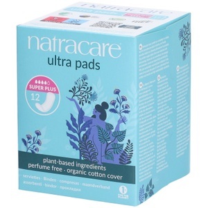 Natracare, Ultra Super Plus Damenbinden, Natracare® Ultra Maandverband Super Plus