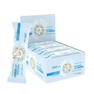 QNT, QNT - 38% Protein Joy Bar Vanilla Crisp 12x60g, QNT Protein Joy Vanille Knusperriegel