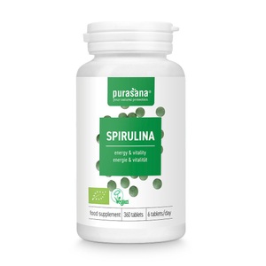Purasana, purasana® Spirulina Bio 500 mg, purasana® Spirulina Bio 500 mg