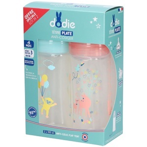 Forte Pharma, Dodie Flasche Flacher Sauger Langsamer Fluss Cirque, Dodie Flasche Flacher Sauger Langsamer Fluss Cirque