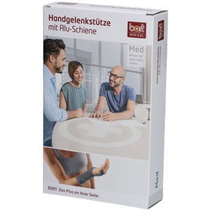 bort, bort Handgelenkstütze Schiene links M schwa (1 Stück), Bort Handgelenkstütze Schiene, Grösse M, Handgelenk: 17-19cm, links, schwarz (1 Stk)