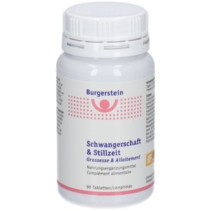 Burgerstein, Burgerstein Schwangerschaft & Stillzeit (90 Stk), Burgerstein Vitamine Schwangerschaft & Stillzeit
