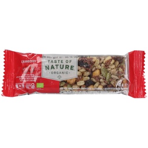 Taste of Nature, Taste of Nature Taste of Nature Riegel, TASTE OF NATURE Snack Bar Cranberry (40g)