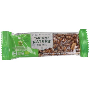 Taste of Nature, Taste of Nature Taste of Nature Riegel Apple, TASTE OF NATURE Snack Bar Apple (40g) - kurzes Ablaufdatum