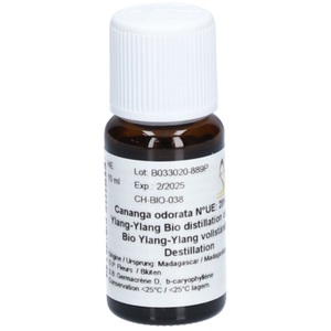 Aromasan, AromaSan Ylang Ylang Bio Ätherisches Öl (15ml), AromaSan Ylang Ylang Bio Ätherisches Öl (15ml)