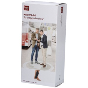 bort, bort Air/Gel-Orthese Grösse 2 schwarz (1 Stück), BORT MalleoStabil Air Gel Orthese Grösse 2 schwarz
