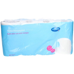 IVF, IVF WC-Papier Zells 3-lag 250 Blatt Rolle (8 Stk), IVF WC-Papier Zellstoff, 3-lagig, 250 Blätter (8 Stk)