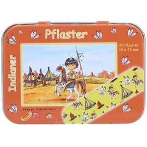 Döll, Döll Heftpflaster 19x72mm Indianer (20 Stück), Döll Heftpflaster 19x72mm Indianer