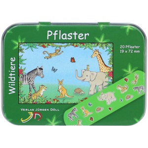 Döll, Döll Heftpflaster 19x72mm Wildtiere (20 Stück), Döll Heftpflaster Wildtiere 19x72mm (20 Stk)
