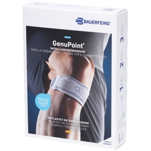 GenuPoint, GenuPoint Aktivbandage Grösse 3 titan (1 Stück), Bauerfeind GenuPoint® Strap für die Patellasehne