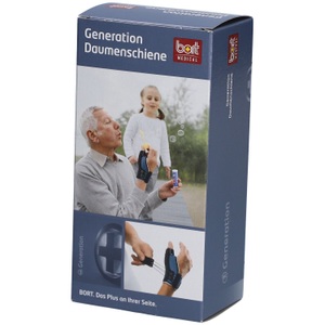 Bort GmbH, Bort GmbH Bort Generation Daumenschiene links Gr. S blau, Bort Generation Daumenschiene S links blau (1 Stk)