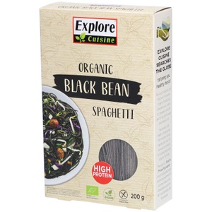 Explore Cuisine, Spaghetti schwarze Bohnen bio (200g), Explore Cuisine Bio Spaghetti aus Schwarzen Bohnen (200g)