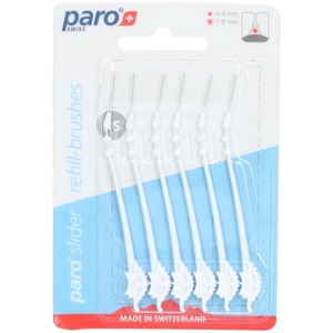 Paro, paro slider refill-brushes XS (6 Stück), paro slider refill-brushes XS (6 Stk)
