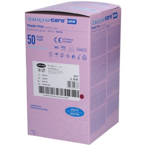 Sempercare, Sempercare Nitrile L steril ungepudert (50x2 Stück), Sempercare Nitrile S steril ungepudert 50 x 2 Stück