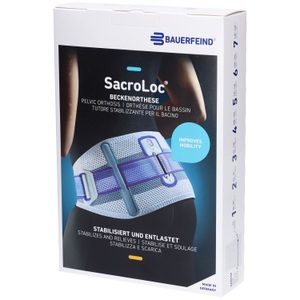 Sacroloc, Sacroloc Stabilorthese Grösse 4 titan (1 Stück), Bauerfeind SacroLoc® Beckenorthese