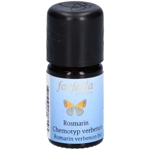 Farfalla, farfalla ätherisches Öl Rosmarin Verbenon bio 5 ml, Farfalla AromaCare Rosmarin Chemotyp Verbenon Ätherisches Öl Bio (5ml)