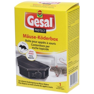 Gesal, Gesal PROTECT Mäuse Köderbox leer (1 Stück), Gesal Protect Mäuse Köderbox leer (1 Stk)