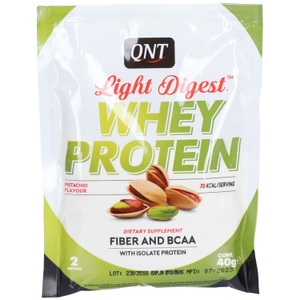 QNT, QNT - Light Digest Whey Protein Pistachio 40g, QNT Light Digest Whey Protein Pistachio (40g)