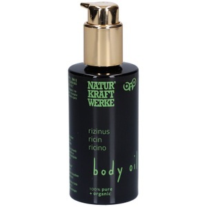 Naturkraftwerke, NaturKraftWerke Body Oil Rizinus Bio/kbA (100 ml), Naturkraftwerke Bio-Rizinusöl für den Körper