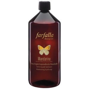 Farfalla, Mandarine Carpe Diem - Feuchtigkeitsspendende Handseife, Farfalla Mandarine Carpe Diem Feuchtigkeitsspendende Handseife (1000ml)