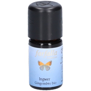 Farfalla, farfalla Ingwer Ätherisches Öl Bio Grand Cru (5 ml), Farfalla ätherisches Öl Ingwer bio Grand Cru (5ml)