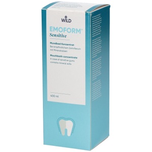 Emoform, Emoform Sensitive Mundspülung Konzentrat (400 ml), Emoform Sensitive Mundspülung Konzentrat 400 ml
