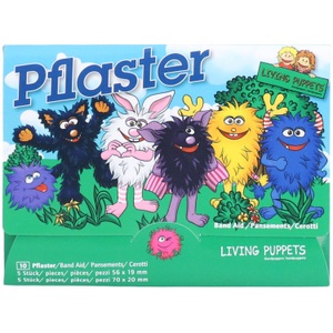 Lutz Mauder, Lutz Mauder Kinderpflaster Living Puppets (10 Stk), Lutz Mauder Kinderpflaster Living Puppets (10 Stk)