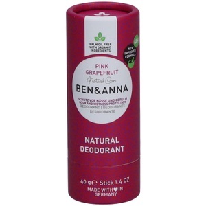 BEN&ANNA, BEN&ANNA - Pink Grapefruit Deo Stick Papertube, Ben & Anna - Deo Papertube - Pink Grapefruit