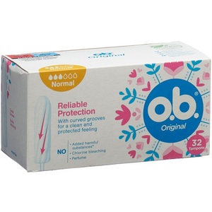 o.b., o.b. Tampns Original Nrmal (32 Stück), o.b. Tampons Original Normal 32 Stück