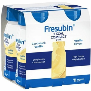 Fresubin, Fresubin 2 kcal Compact DRINK Vanille (4x125 ml), FRESUBIN 2 kcal Compact DRINK Vanille (4x125ml)