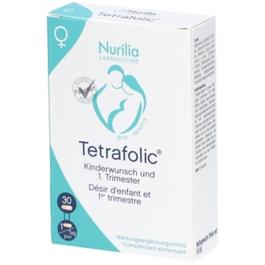Nurilia, Nurilia Tetrafolic Kapsel (30 Stück), Nurilia Tetrafolic Kapseln (30 Stk)
