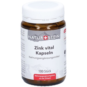 NATURSTEIN, NATURSTEIN Zink Vital Kapsel (100 Stück), NATURSTEIN Zink Vital Kapseln (100 Stk)