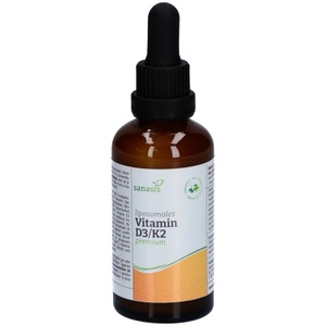 Sanasis, sanasis Vitamin D3/K2 liposomal premium vegan (60 ml), Sanasis Vitamin D3/K2 liposomal Premium vegan