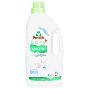 Frosch, Frosch Baby Waschmittel flüssig (1.5 Liter), Frosch Baby Flüssigwaschmittel für