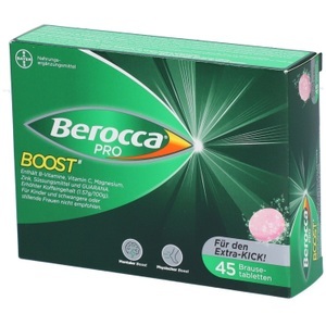 Berocca, Berocca Pro Boost Brausetabletten (45 Stk), Berocca Pro Boost Brausetabletten 45 Stück