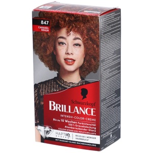 Schwarzkopf, Schwarzkopf BRILLANCE 847 Caramel Braun (1 Stk), Schwarzkopf BRILLANCE 847 Caramel Braun (1 Stk)