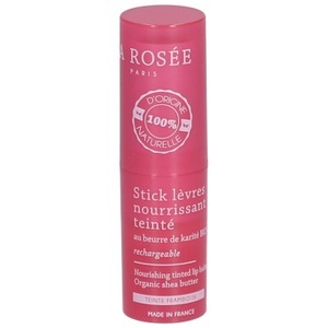 LA ROSEE, La Rosée - Getönter, pflegender Lippenpflegestift mit Bio-Sheabutter Nachfüllbar, 4.5G, LA Rosée Nachfüllbarer, getönter, pflegender Lippenpflegestift