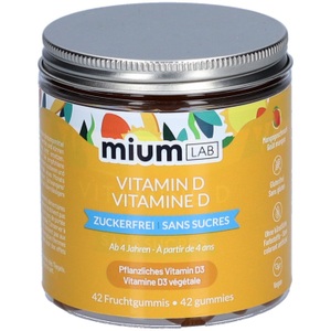 MiumLab, MiumLab Gummies Vitamin D (42 Stück), miumLAB Gummies Vitamin D (42 Stk)