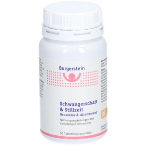 Burgerstein, Burgerstein Schwangerschaft & Stillzeit (90 Stk), Burgerstein Vitamine Schwangerschaft & Stillzeit