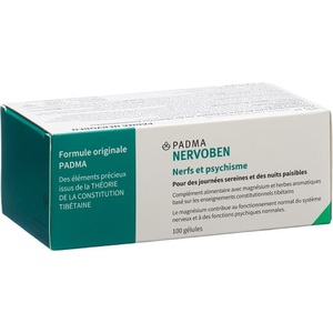 Padma AG, Padma Nervoben Kapseln 100 Stück, PADMA NERVOBEN Kapseln (100 Stk)