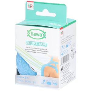 flawa, flawa SPORT-TAPE 5cmx5m blau (1 Stk), flawa SPORT-TAPE 5cmx5m, blau (1 Stk)