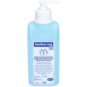 Sterillium, Sterillium Med mit Pumpe (500ml), Sterillium Med Händedesinfektionsmittel mit Pumpe (500ml)