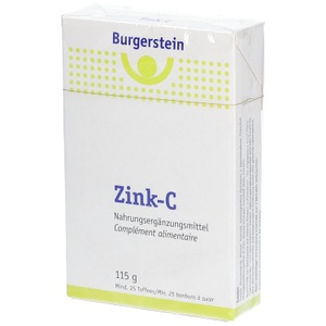 Burgerstein, Burgerstein Zink-C Toffees (115g), Burgerstein Zink-C Toffees (115g)