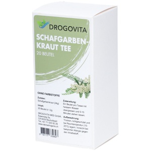 Drogovita, Drogovita Schafgarben Tee (20 Beutel), Drogovita Schafgarben Tee (20 Beutel)