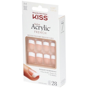 KISS, KISS Salon Acrylic French Nail Kit - Rumour Mill (1 Stk), KISS Salon Acrylic French Nail Kit - Rumour Mill (1 Stk)